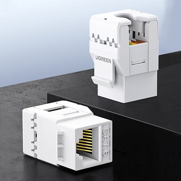 سوکت کیستون Cat6 UTP یوگرین مدل NW186 کد 30844 — تصویر ۵