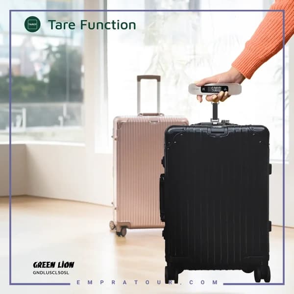 ترازوی دیجیتال چمدان گرین لاین GNDLUSCL50SL — تصویر ۵