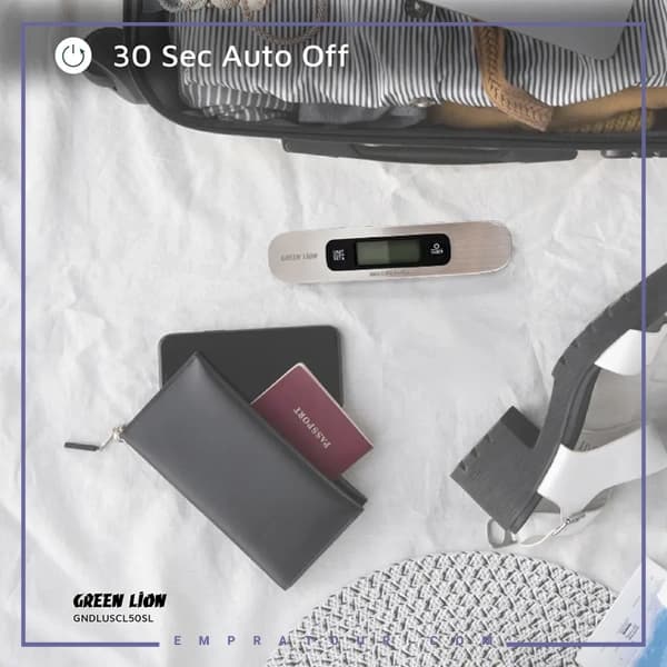 ترازوی دیجیتال چمدان گرین لاین GNDLUSCL50SL — تصویر ۷