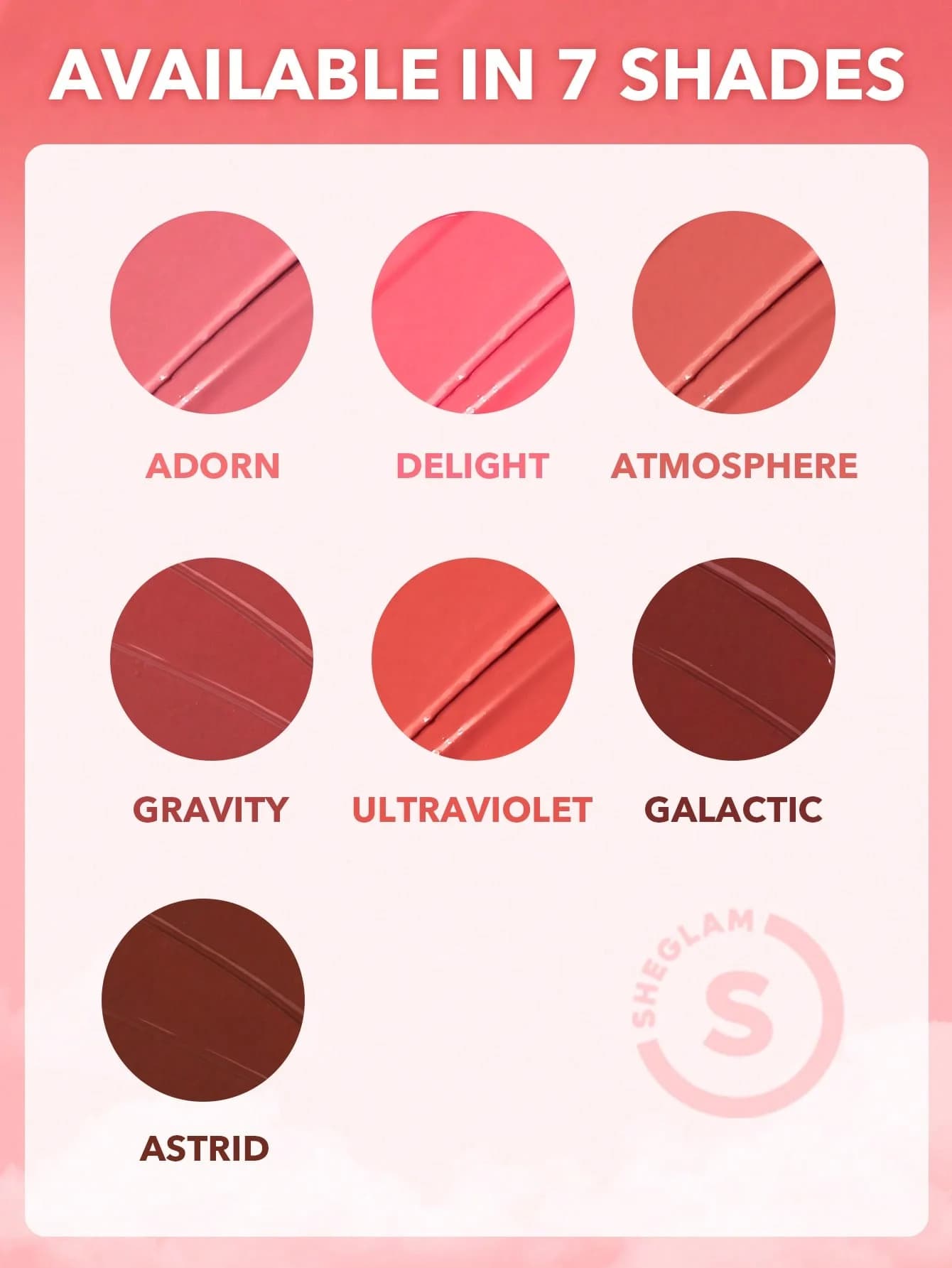 رژ گونه و رژ لب فضایی شیگلم sheglam مدل Lunar Orbit Blush Ball — تصویر ۱۲