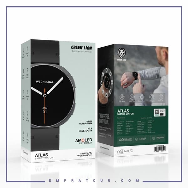 ساعت هوشمند گرین لاین GNATLSWA63BK — تصویر ۴