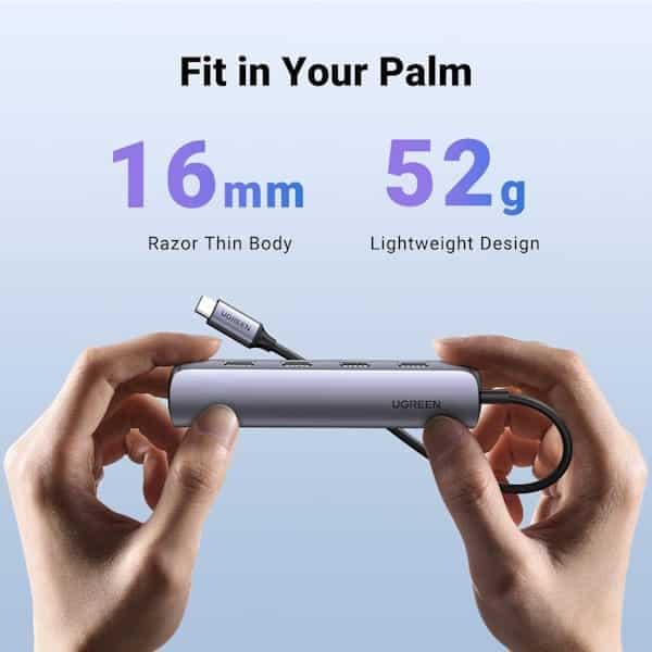 هاب 5 پورت USB-C یوگرین مدل CM417 کد 20197 — تصویر ۱۲