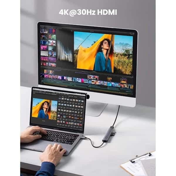 هاب 5 پورت USB-C یوگرین مدل CM417 کد 20197 — تصویر ۷