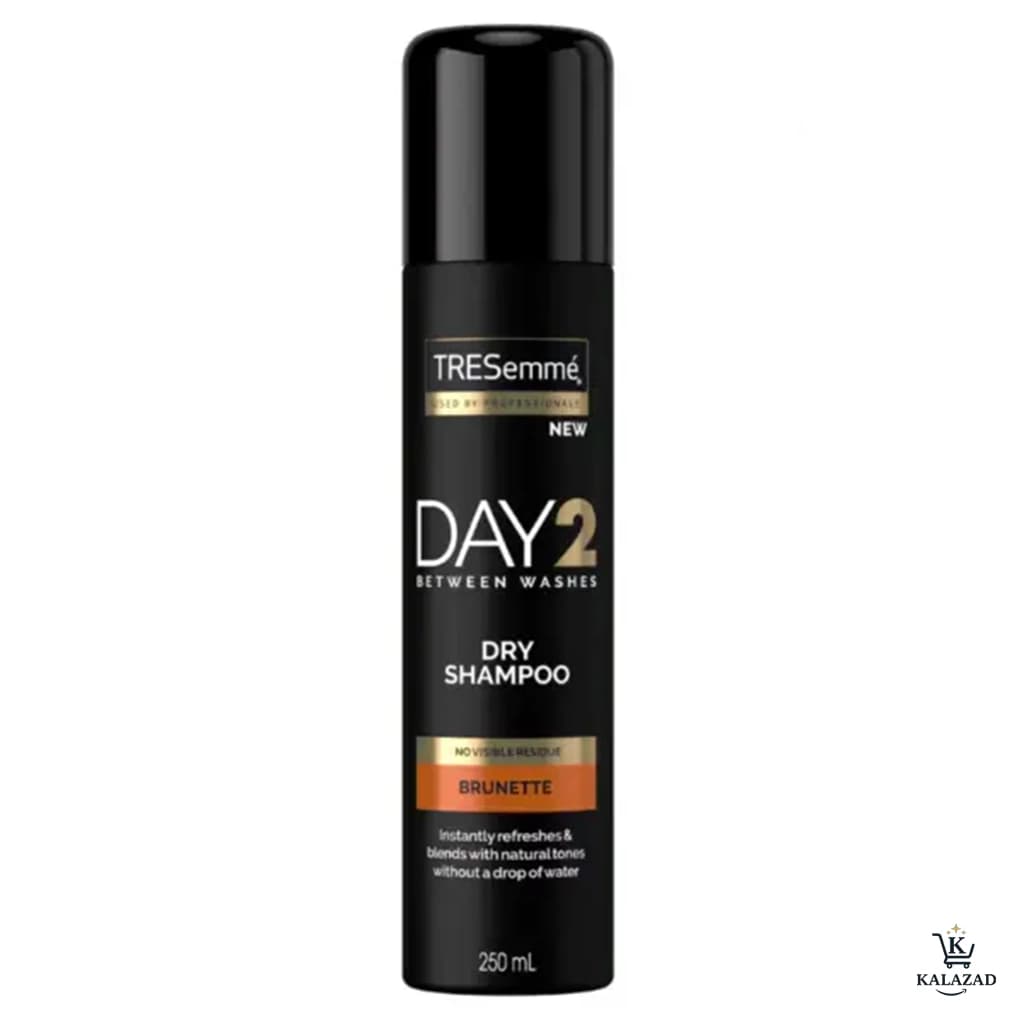 شامپو خشک قهوه ای day2 ترزمه tresemme مدل brunette — تصویر ۶