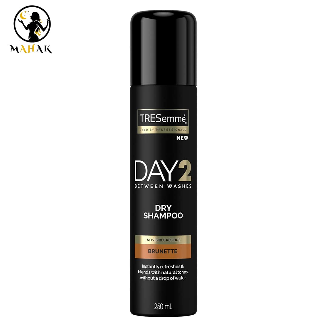 شامپو خشک قهوه ای day2 ترزمه tresemme مدل brunette