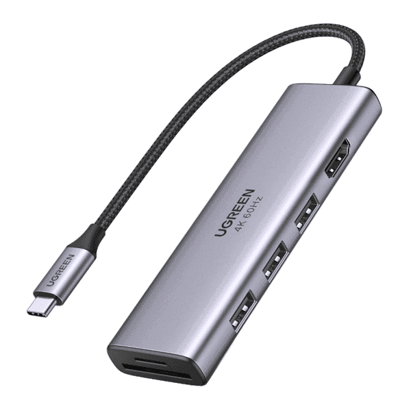 هاب 5 و 6 پورت USB-C یوگرین مدل CM511