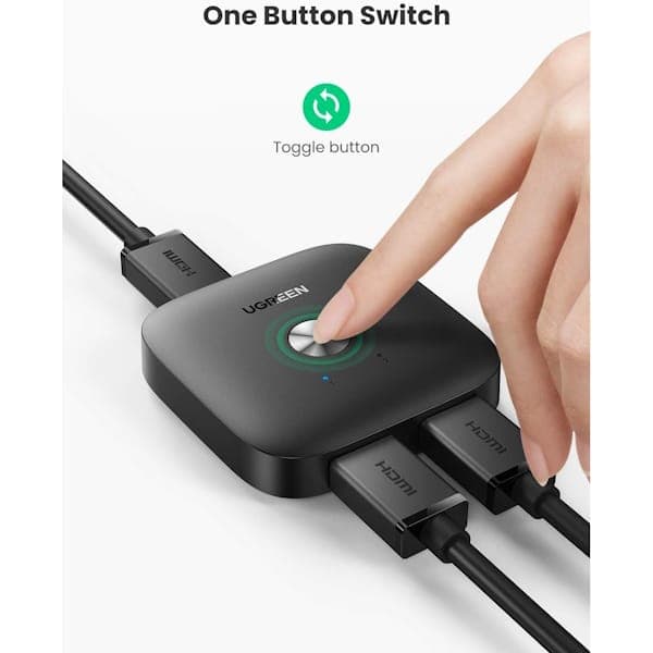 سوئیچ HDMI 2.0 4K یوگرین مدل CM333 کد 80126 — تصویر ۵