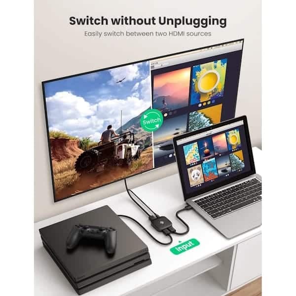 سوئیچ HDMI 2.0 4K یوگرین مدل CM333 کد 80126 — تصویر ۶