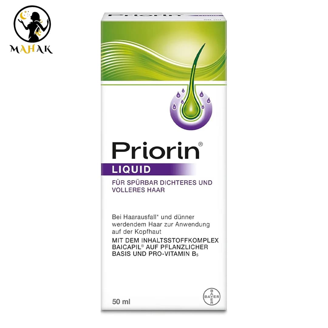 لیکوئید ( محلول ) ضد ریزش و تقویت کننده مو پریورین بایر Priorin Liquid Pump Solution — تصویر ۷