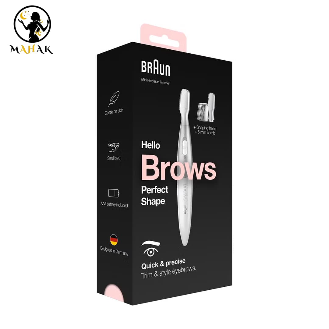 ماشین اصلاح ( تریمر ) ابرو براون Braun مدل fg 1106