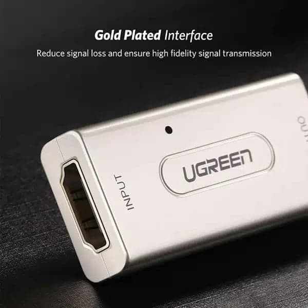 تبدیل تقویت کننده سیگنال HDMI Female یوگرین کد 40265 — تصویر ۵