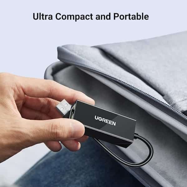 تبدیل USB 2.0 به Ethernet یوگرین مدل CR110 — تصویر ۳
