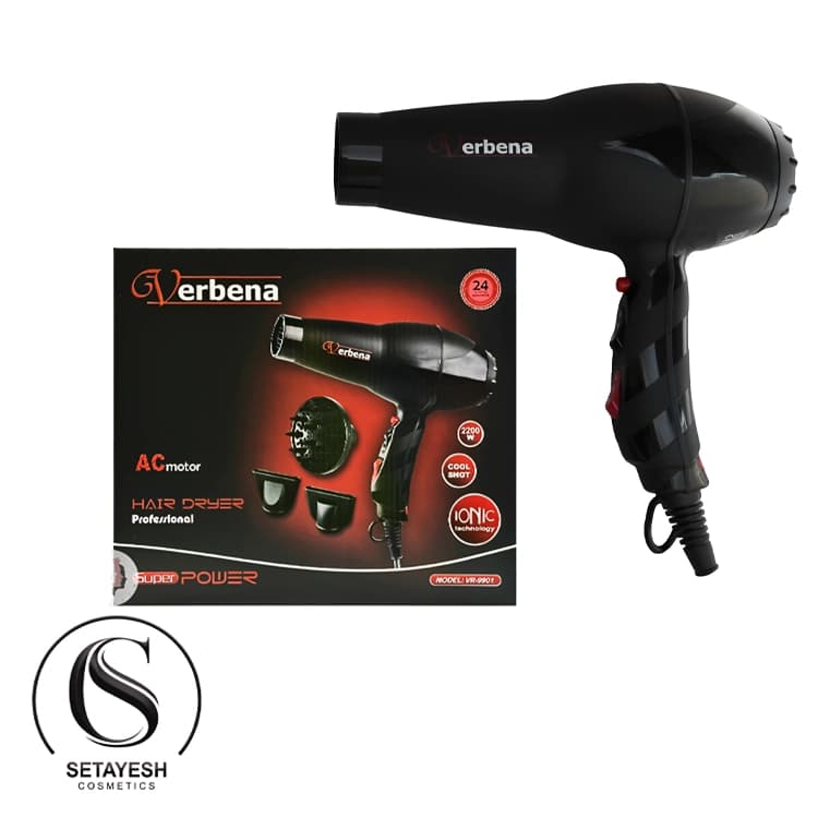 سشوار حرفه ای وربنا مدل Verbena VR-9901 — تصویر ۱۱
