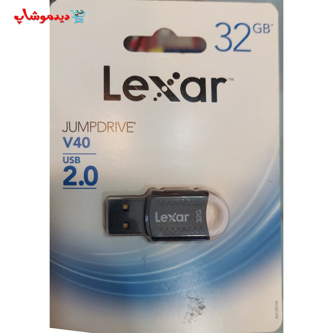 فلش مموری لکسار مدل V40 با ظرفیت 32 گیگابایت