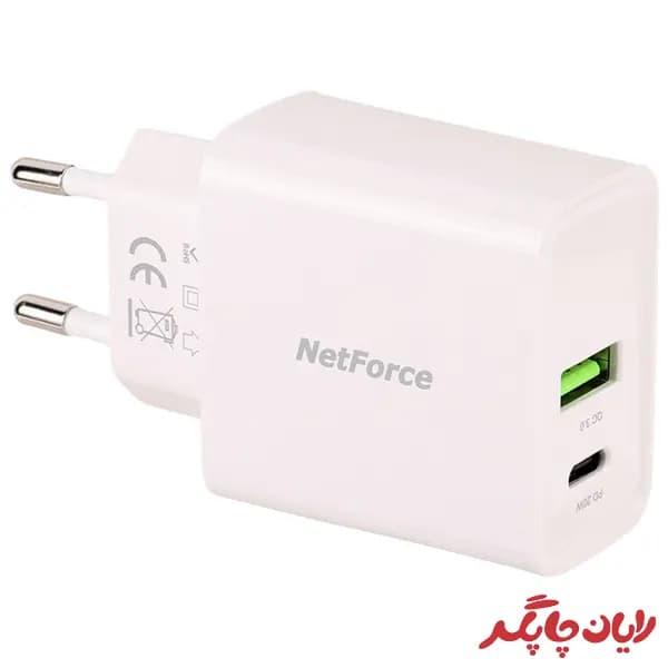سری شارژر دو پورت نت فورس مدل NW-220