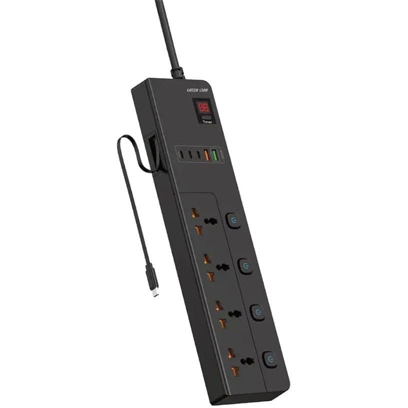 چندراهی هوشمند گرین لاین مدل GS-800 Power Socket