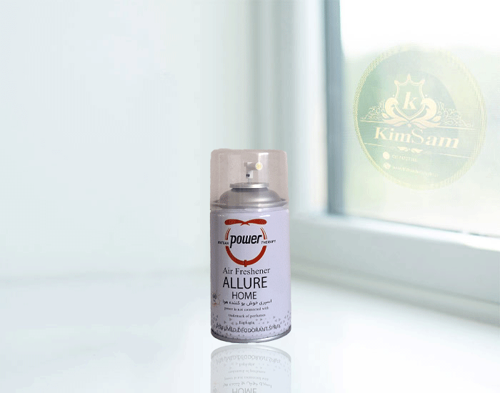 اسپری خوشبوکننده هوا پاور مدل الور Allure هوم اسپرت حجم 260 میل