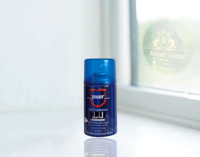 اسپری خوشبو کننده هوا پاور دانهیل آبی مدل dunhill Desire Blue حجم 260 میل