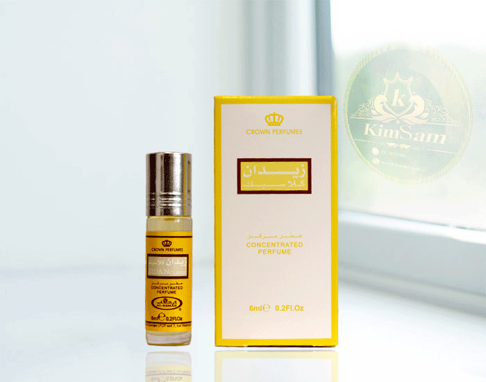 عطر عربی الرحاب اصلی بارایحه زیدان حجم6میل