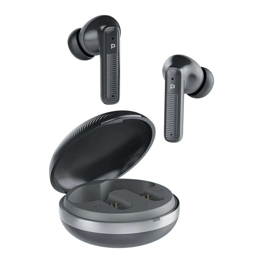 هنذفری بلوتوثی پاورلوژی مدل QUAD-ENC TRUE-WIRELESS BUDS