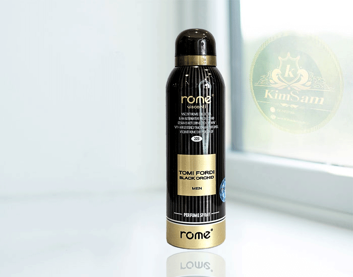 اسپری خوشبوکننده بدن رومه ROMEرایحهTOM FORD (تامفورد) حجم 200میل