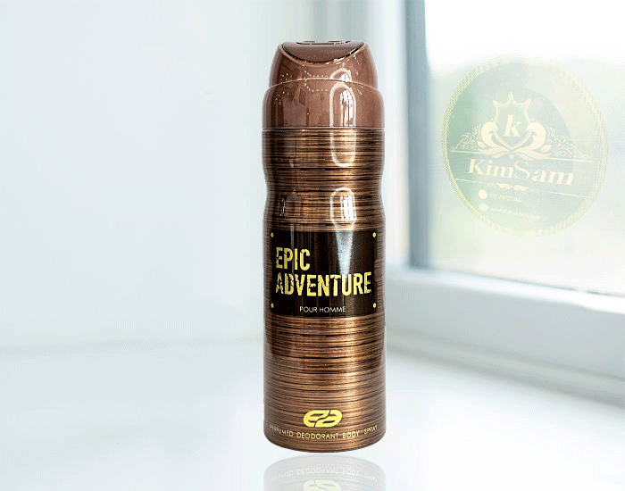 اسپری بدن مردانه لجند قهوه ای امپر ا EMPER LEGEND DEODORANT BODY SPRAY حجم200میل