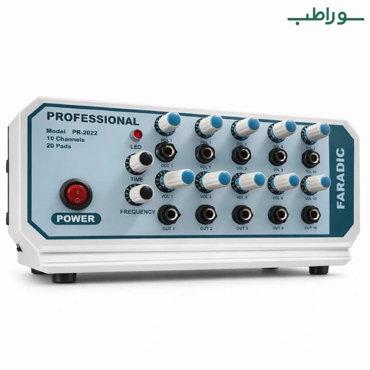 دستگاه فارادیک ده کانال پرفشنال مدل 20 پد – Professional — تصویر ۳