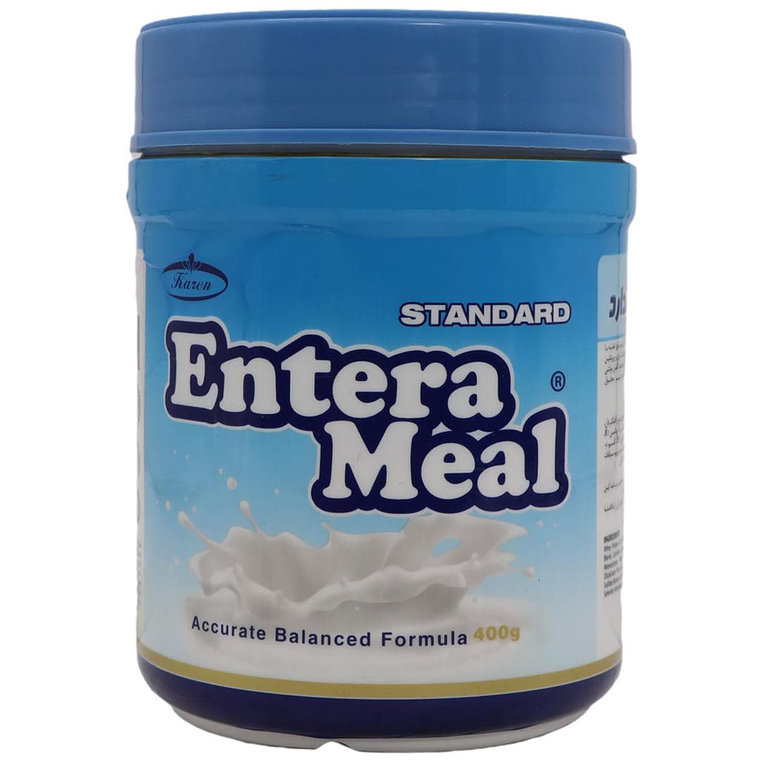 انترامیل استاندارد پودر خوراکی با طعم موز 400 گرم کارن