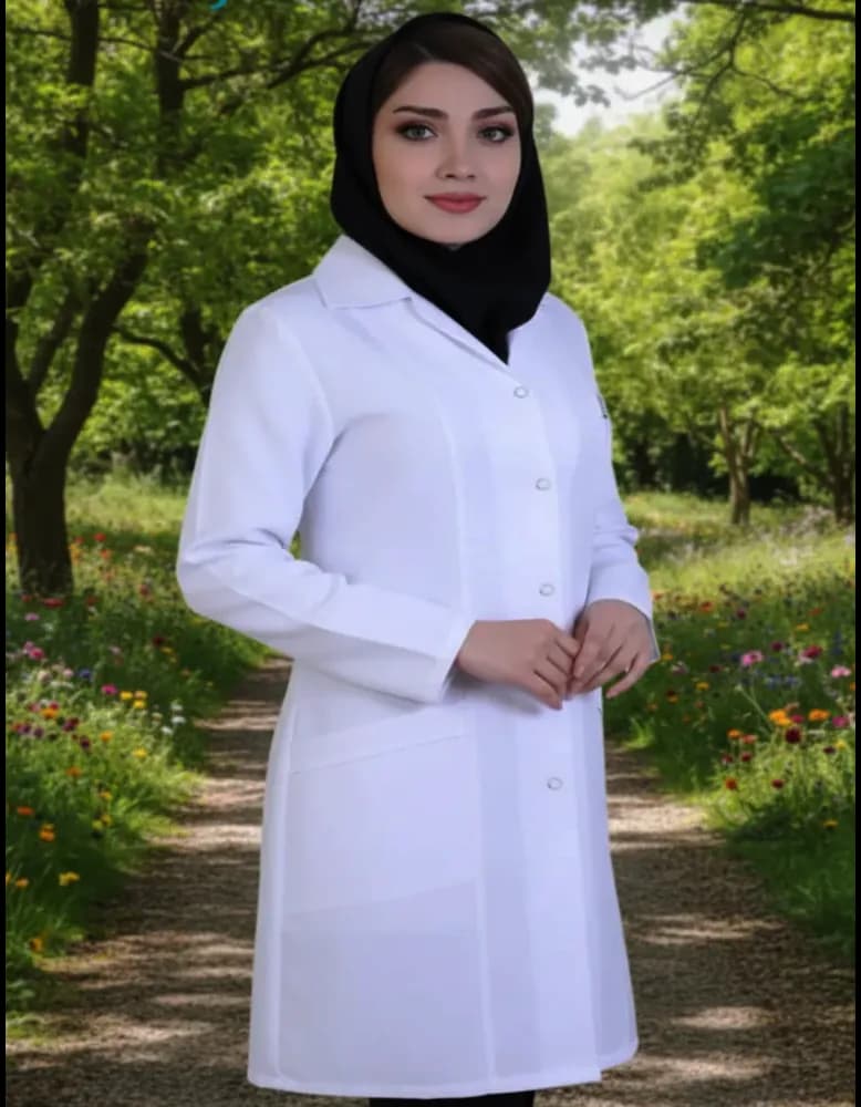 روپوش پزشکی مدل بهار — تصویر ۶