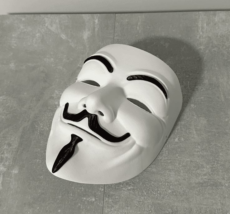 ماسک گای فاکس (V for Vendetta) — تصویر ۱۲