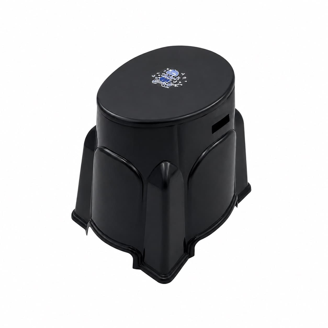 توالت فرنگی پلاستیکی دور بسته مدل صحرا کد 206 مشکی — تصویر ۸