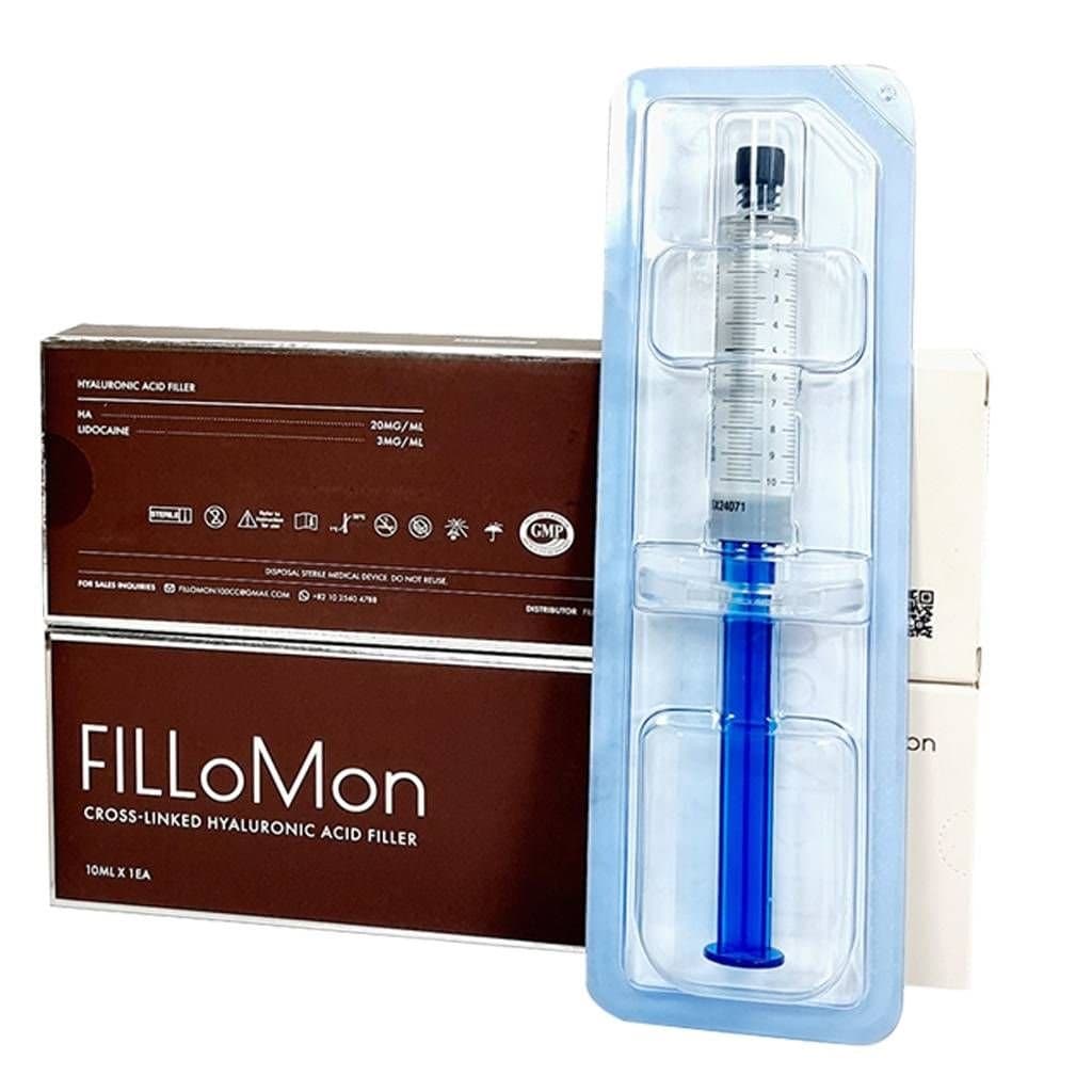 فیلر فیلومون 10 سی‌سی Fillomon فیلر کره‌ای دارای لیدوکائین برای گونه، چانه و کانتورینگ
