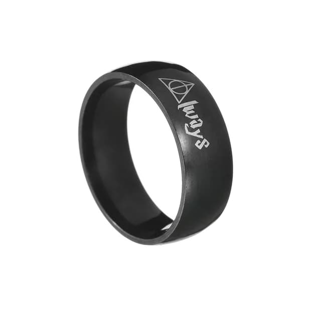 حلقه استیل طرح آلویز Always اسنیپ — تصویر ۴