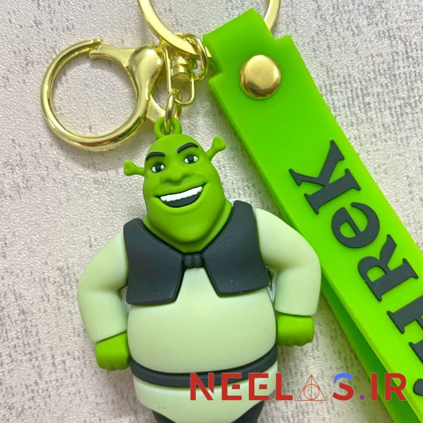 جاکلیدی سیلیکونی طرح شخصیت های انیمیشن شرک Shrek — تصویر ۱۱