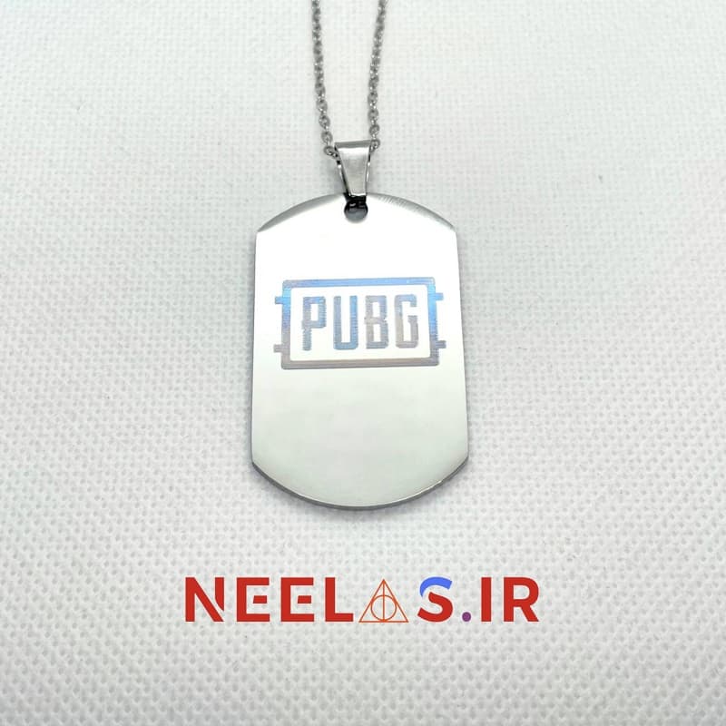 گردنبند استیل بازی پابجی PUBG — تصویر ۷