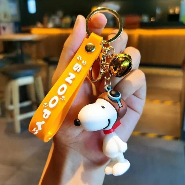 جاکلیدی سیلیکونی طرح اسنوپی Snoopy — تصویر ۴