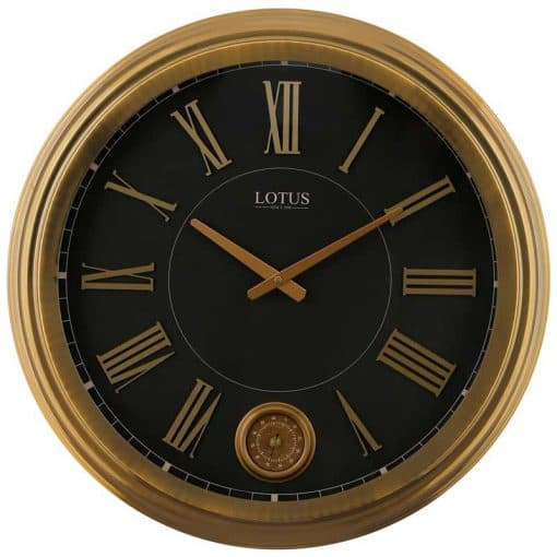 ساعت دیواری فلزی لوتوس مدل PARAMOUNT کد M-16033