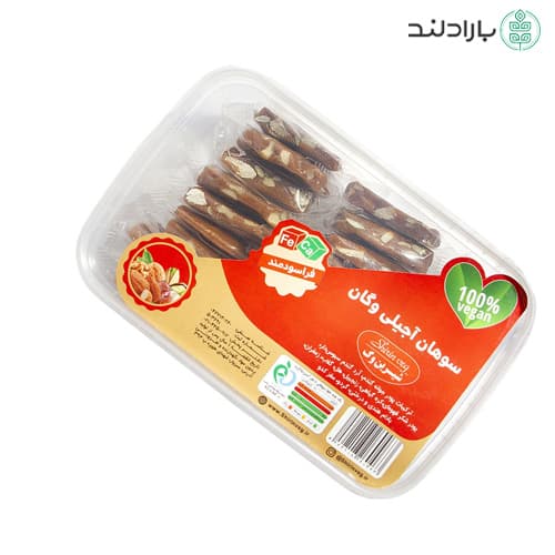 حلوا سوهان آجیلی وگان | 400 گرم — تصویر ۲