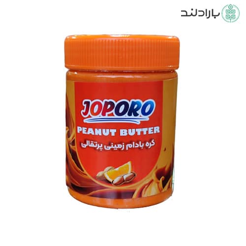 کره بادام زمینی بدون قند پرتقالی جوپرو
