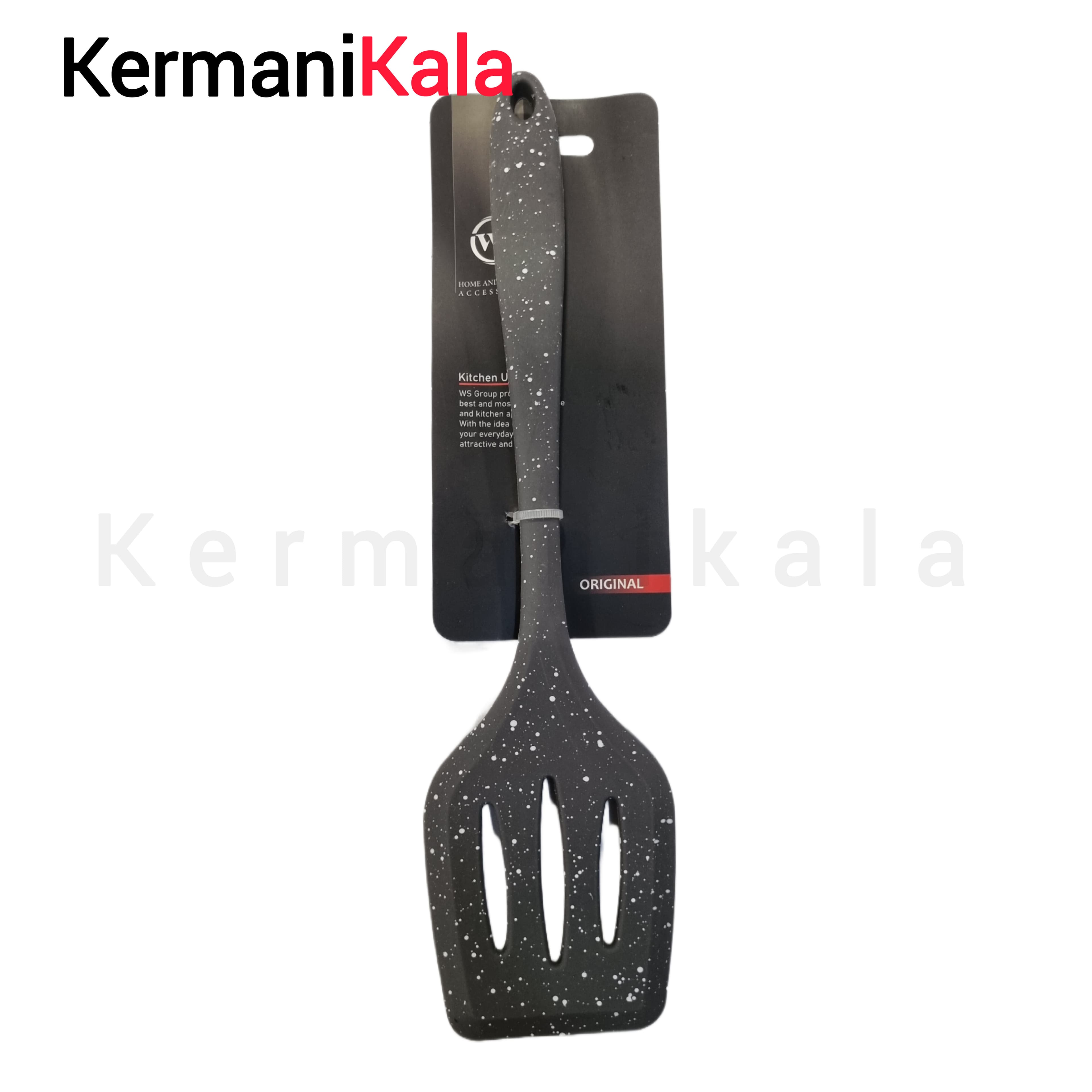 کفگیر شیاردار تمام سیلیکونی گرانیت — تصویر ۵