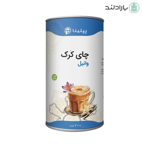 چای کرک وانیل پپتینا قوطی 200 گرم