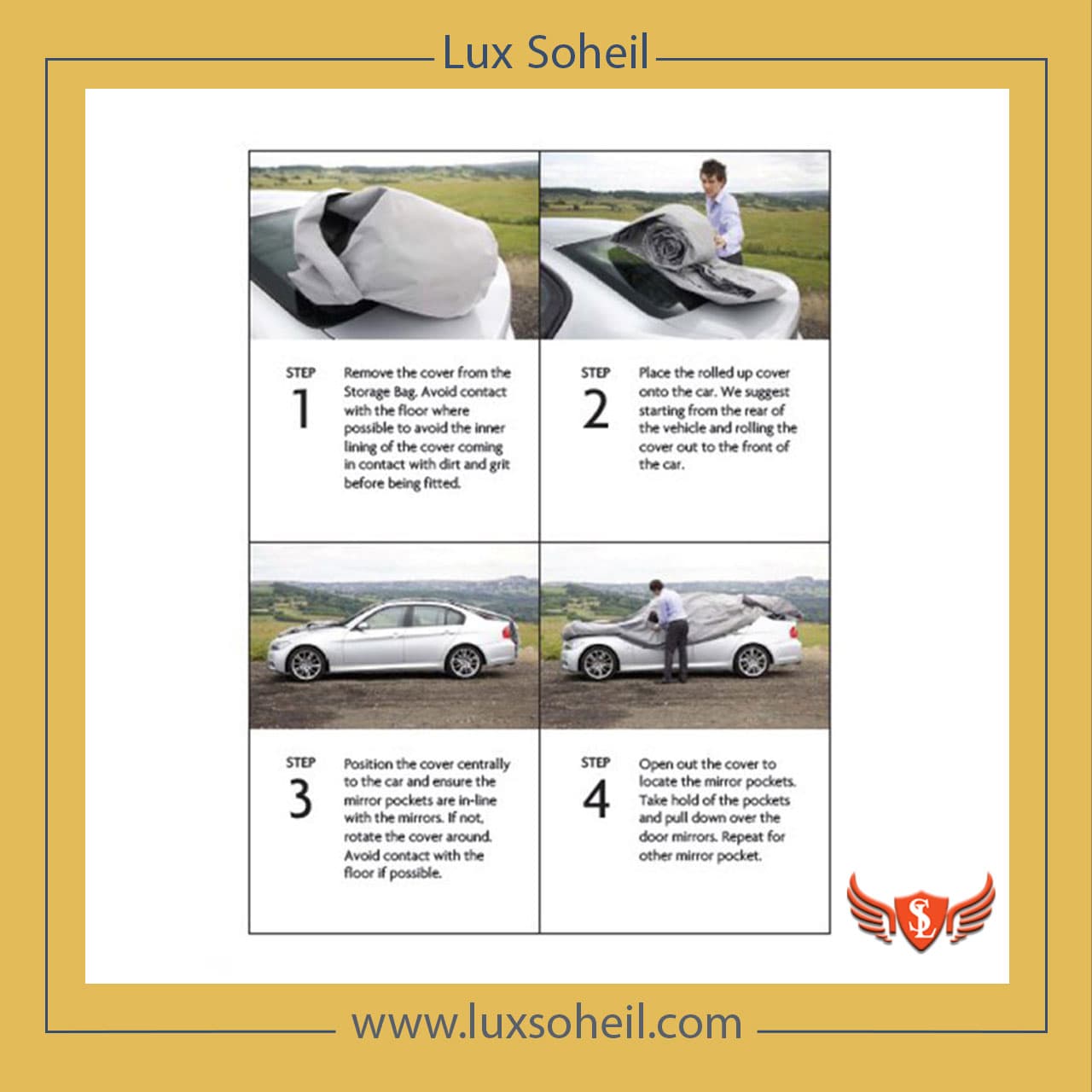چادر فونیکس FX لوکس سهیل مدل شمعی — تصویر ۶