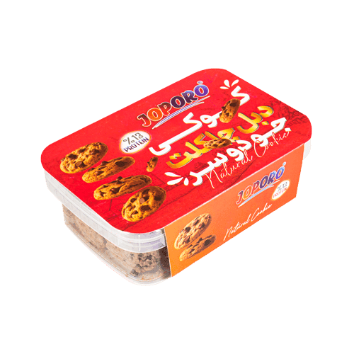 کوکی جو دوسر دبل چاکلت پروتئینه جوپرو 350 گرمی (شیرین شده با استویا)