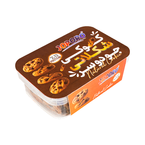 کوکی رژیمی جو دوسر شکلات تلخ جوپرو 350 گرمی (شیرین شده با استویا)