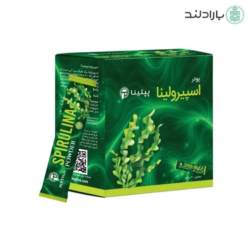 پودر اسپیرولینا سبز خالص پپتینا ساشه 30 عددی