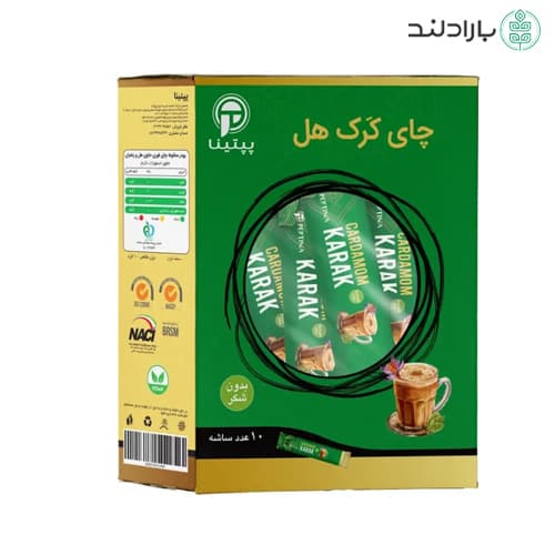 چای کرک هل بدون قند پپتینا (شیرین شده با استویا)