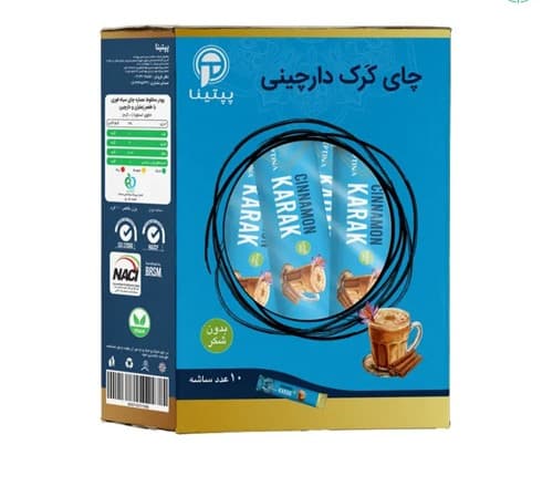 چای کرک دارچینی بدون قند پپتینا (شیرین شده با استویا) — تصویر ۶
