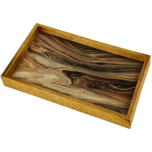 سینی لوتوس مدل LIVORNO کد WST-3062 رنگ GOLD