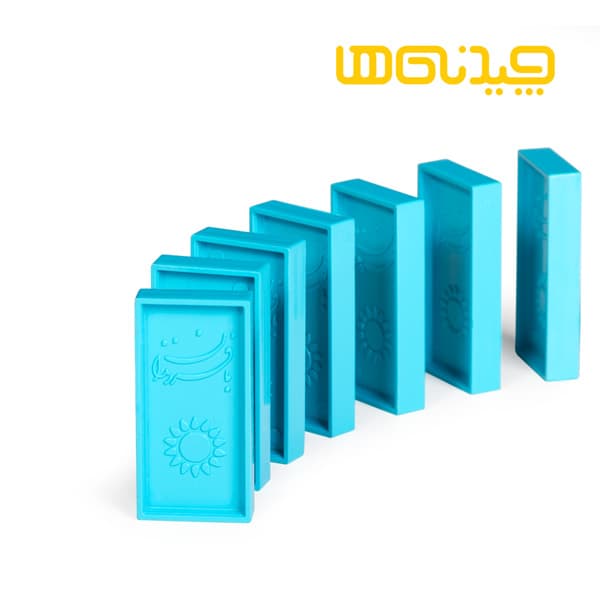 چیدنیها فله آبی روشن – 50 عددی