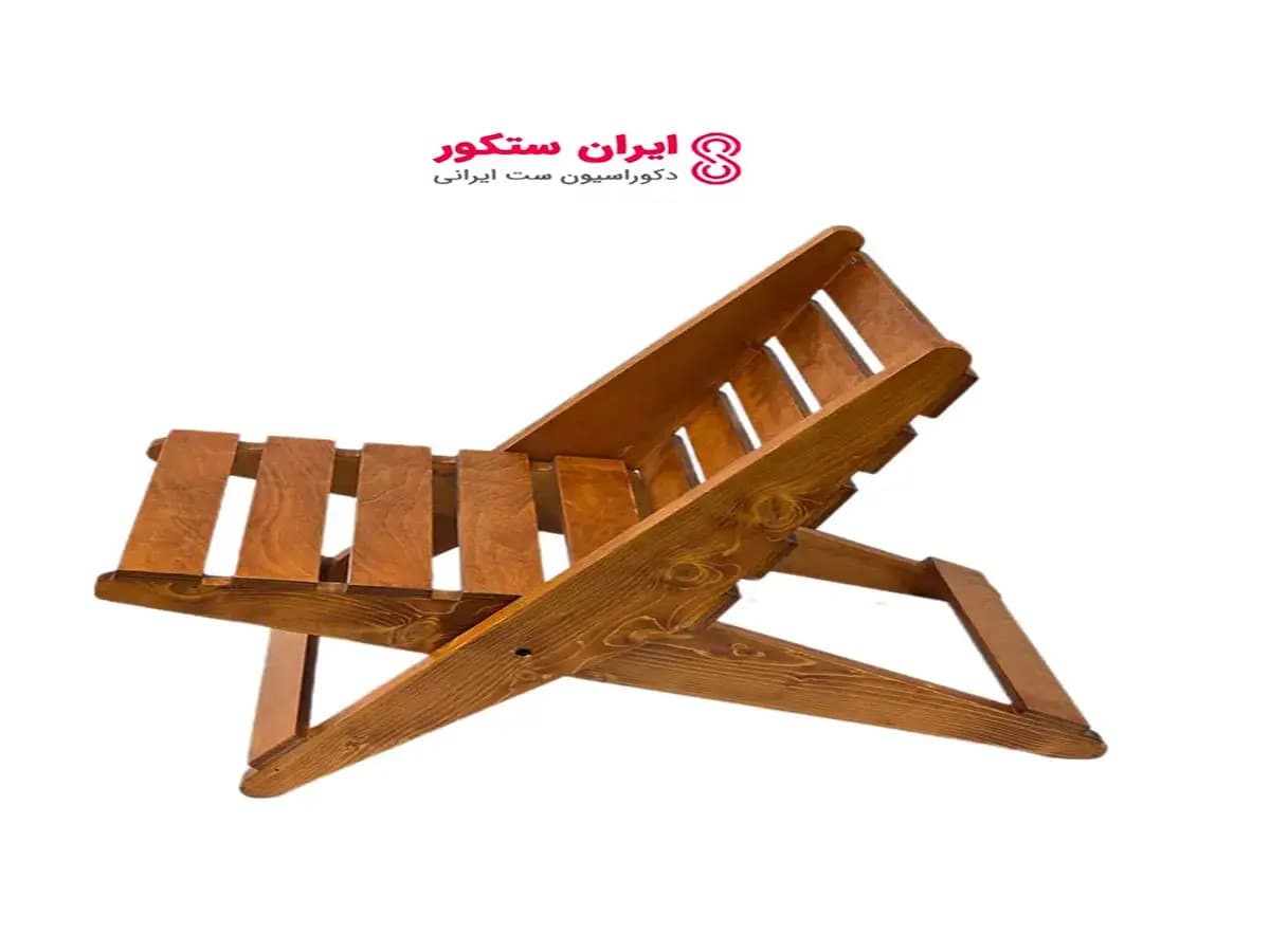 صندلی راحتی مدرن چوبی | ایران ستکور — تصویر ۶